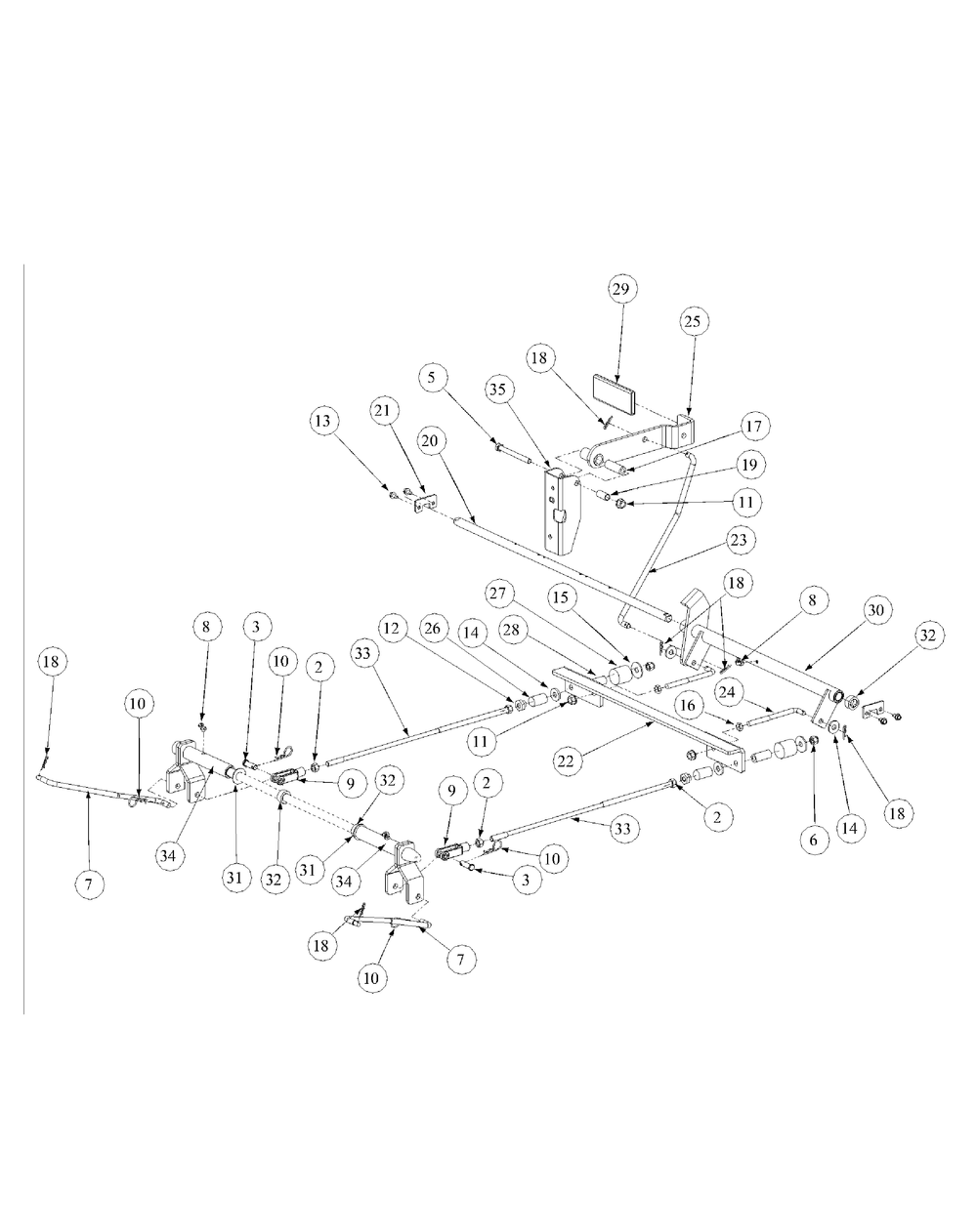 Brake Assembly Diagram and Parts List for M60-KW (53AB5D8X150-25-HP)(2003 1/2) Cub Cadet Lawn Tractor